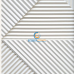 Model: A082-01 (PU Crisscross- White)
