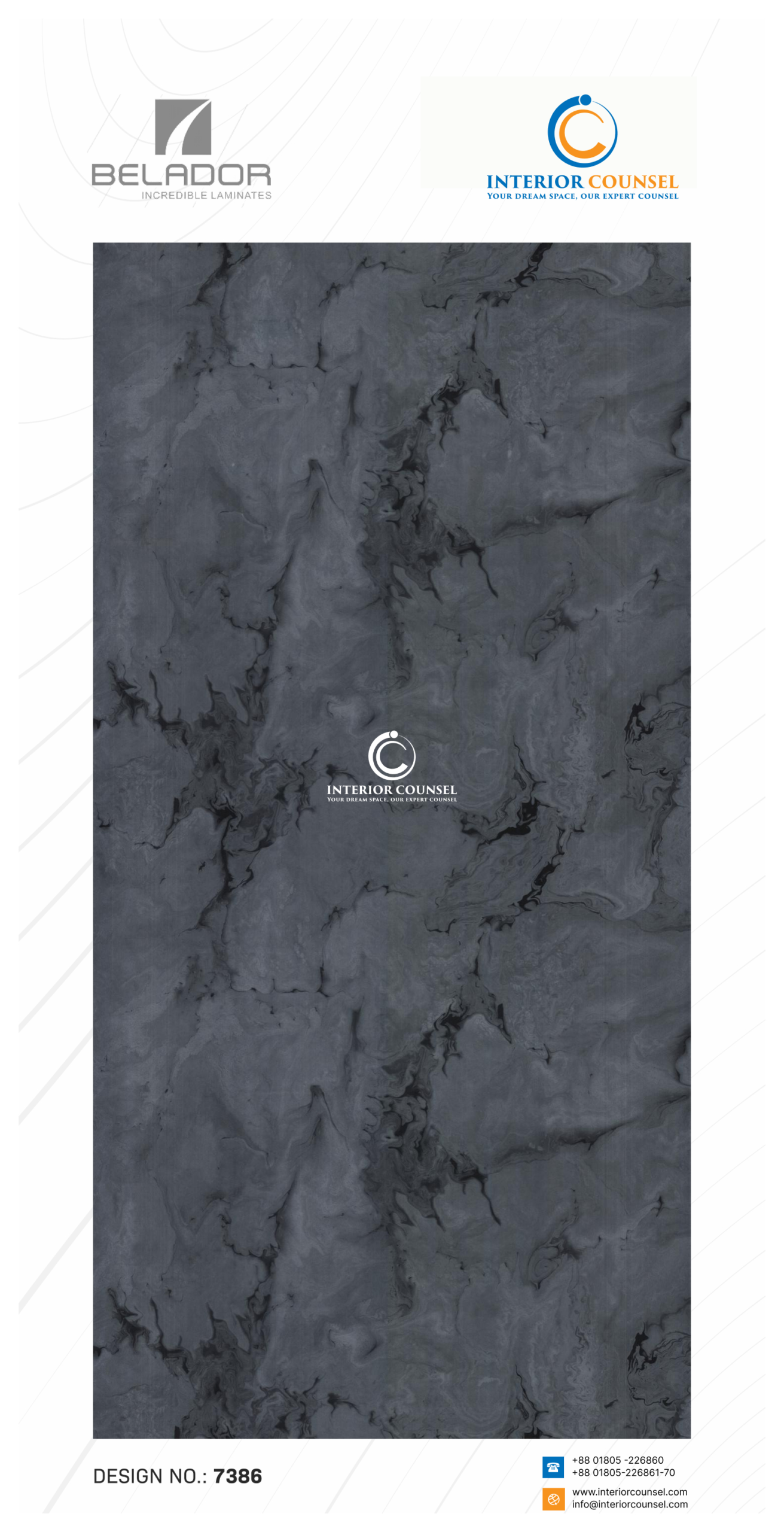 DESIGN NO: 7386 DESIGN NO: 7386 - HPL