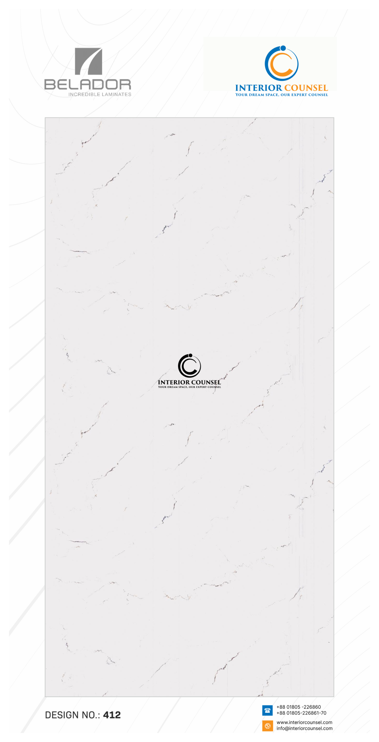 Group 782 DESIGN NO: 412 - HPL