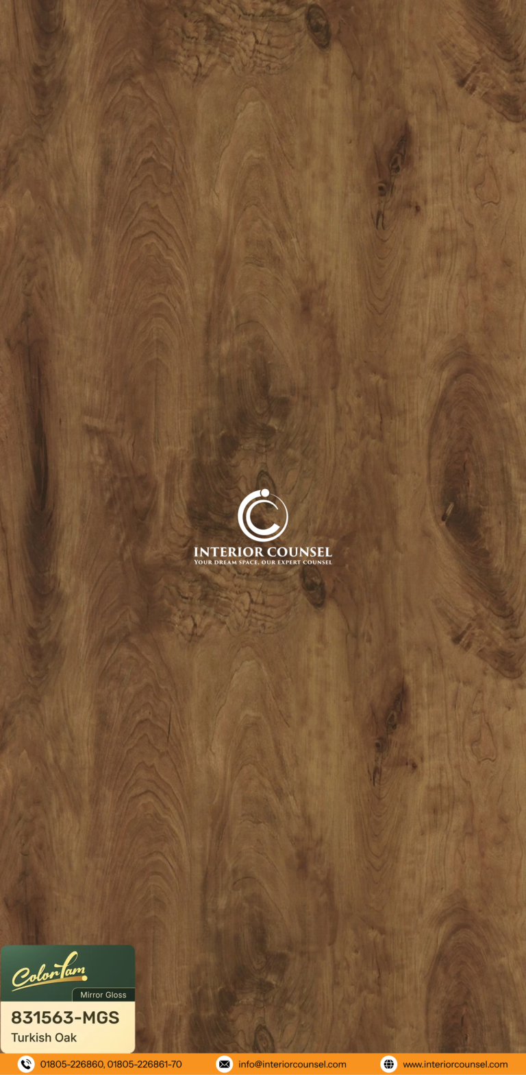 Code: 831563-MGS (Turkish Oak Mirror Gloss Texture)