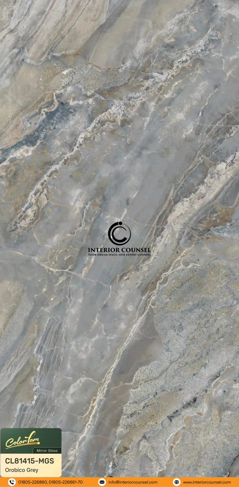 Code: CL81415-MGS (Orobico Grey Mirror Gloss Texture)