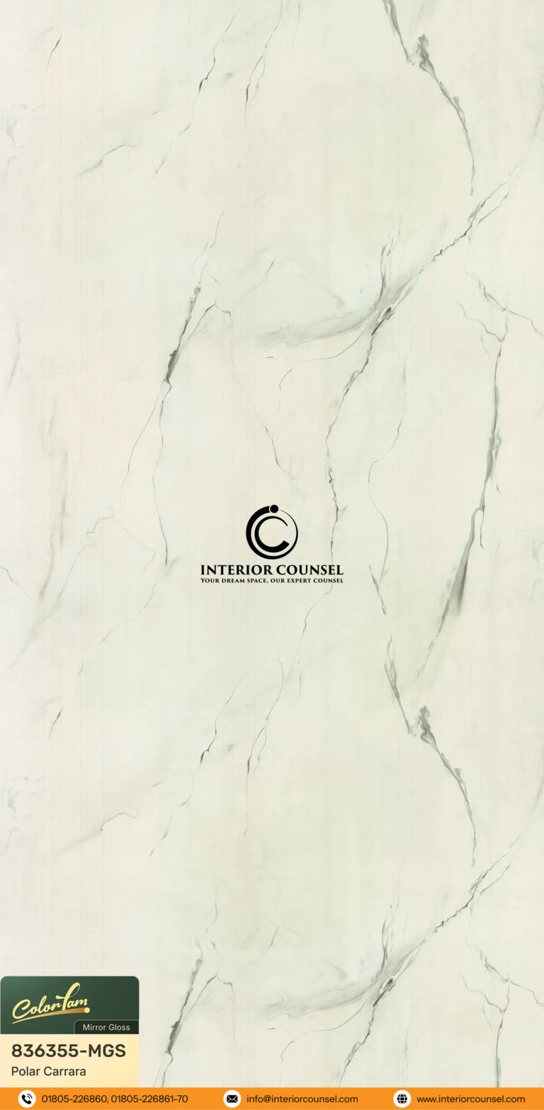 Code: 836355-MGS (Polar Carrara Mirror Gloss Texture)