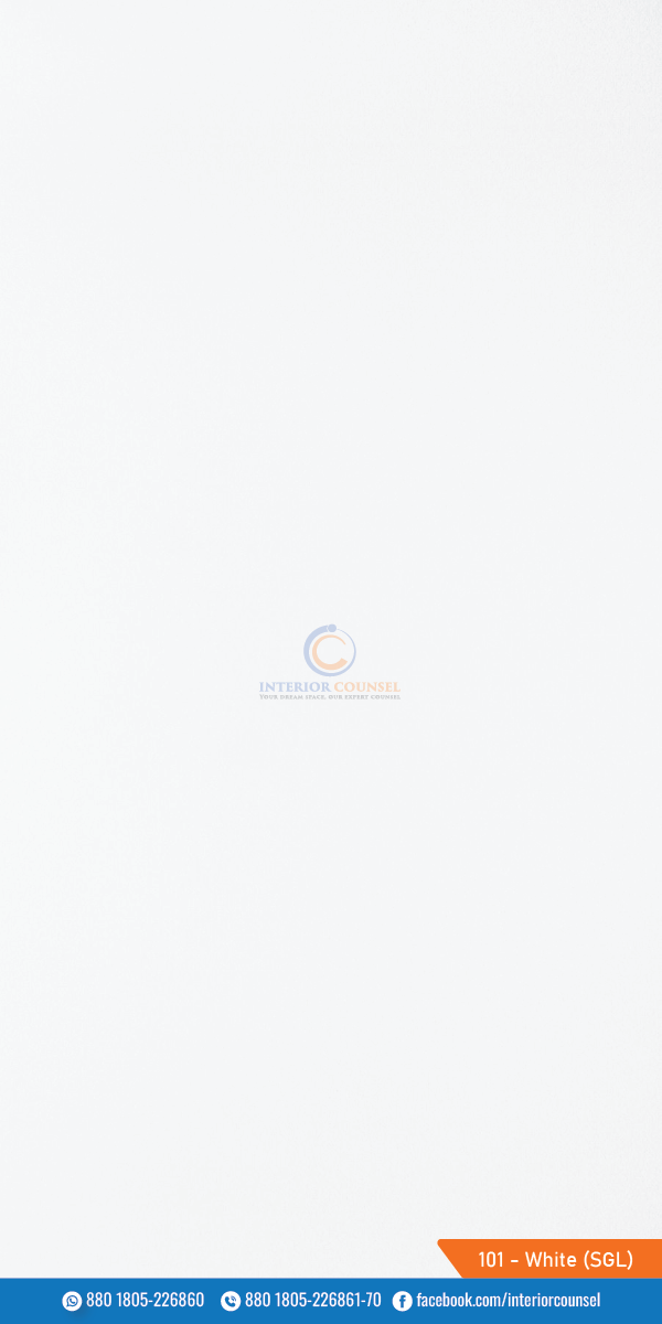 Greenlam 101 - White (SGL)